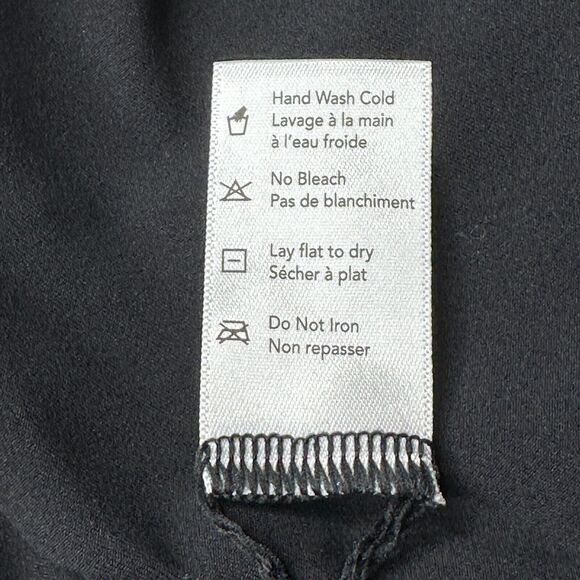 New L*Space Active Genessee One Shoulder Cropped Top Black Women’s Small NWT - Picture 9 of 9